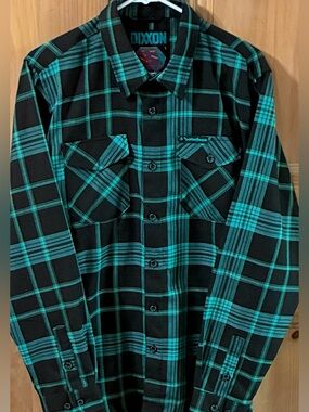 DIXXON Rockford Fosgate Flannel. 45th anniversary. New